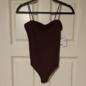 Abercrombie & Fitch Chocolate Brown Bodysuit